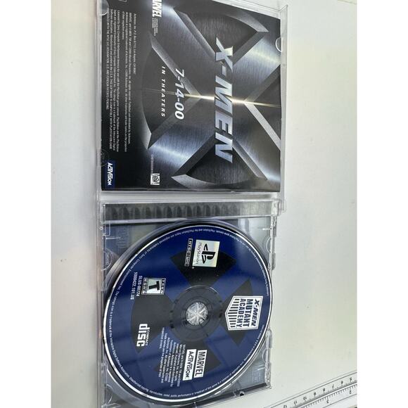 X-Men: Mutant Academy (Sony PlayStation 1, 2000) PS1 Complete CIB Tested - Picture 4 of 4